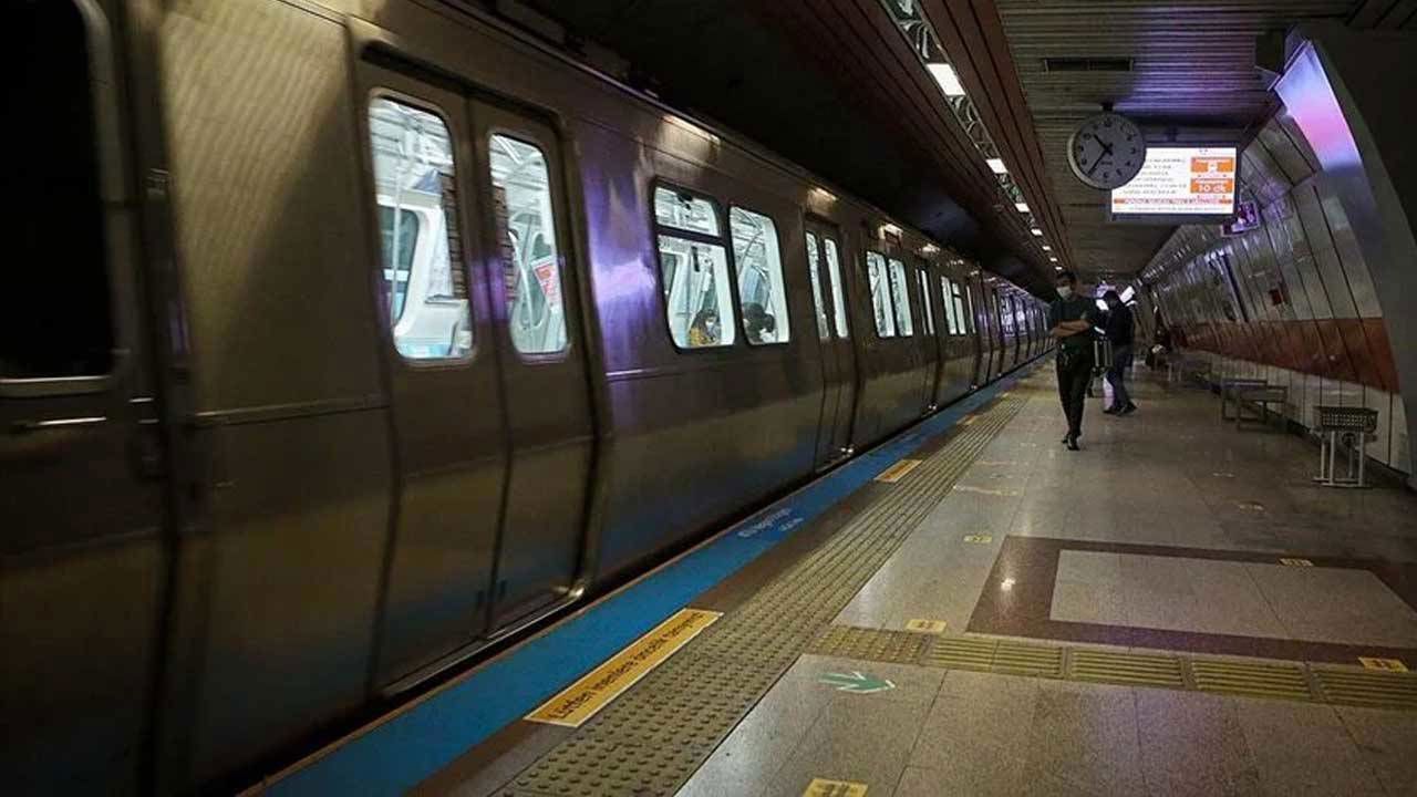 Osmanbey metro istasyonunda intihar girişimi