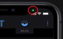 Telefonunuzdaki Yeşil Noktaya Dikkat! Aslında Sizi Koruyor