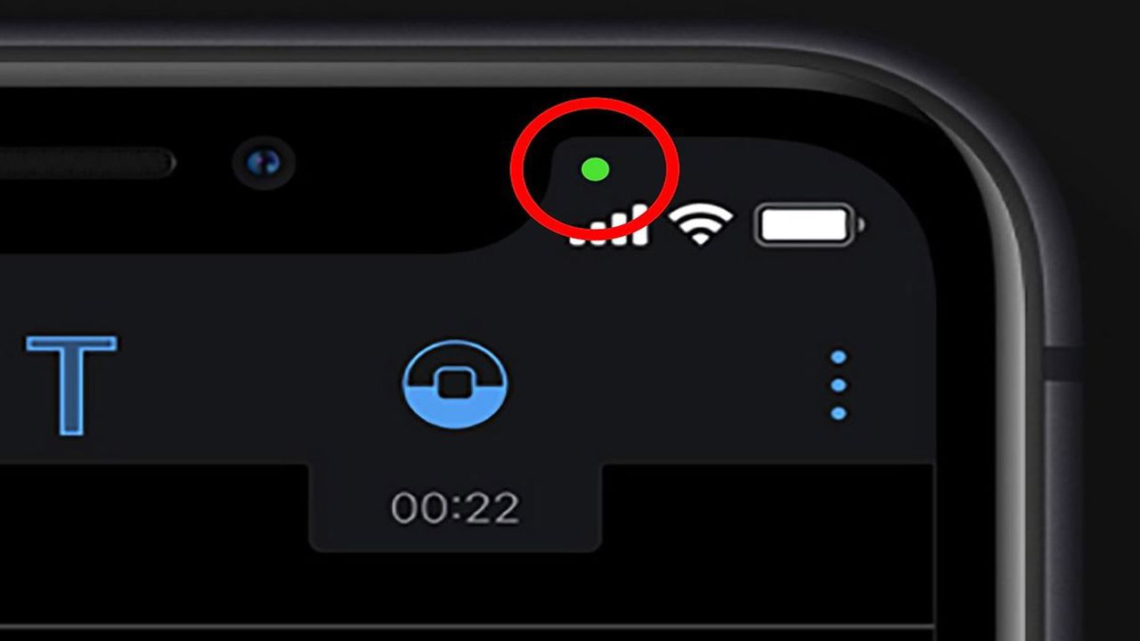 Telefonunuzdaki Yeşil Noktaya Dikkat! Aslında Sizi Koruyor